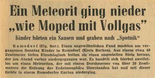 Münsterländer Zeitung, 29. July 1958